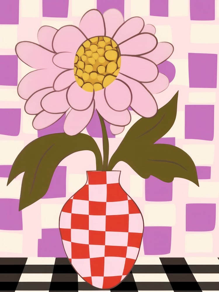 Peonies Flower Vase 1