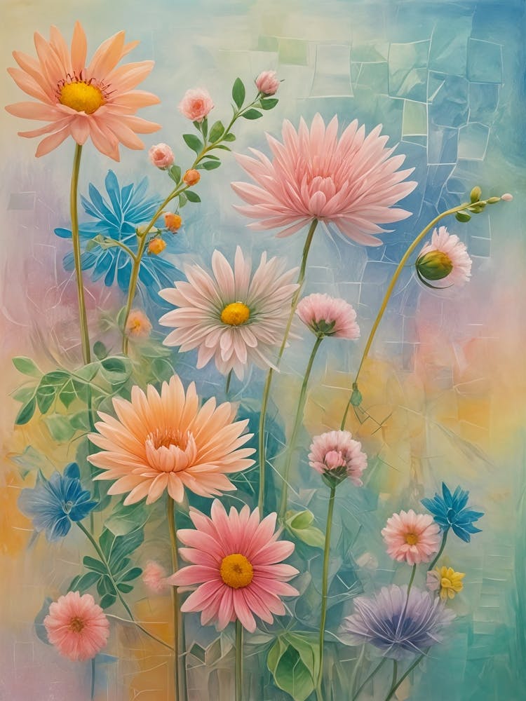 Flower Dreams In Pastel no1