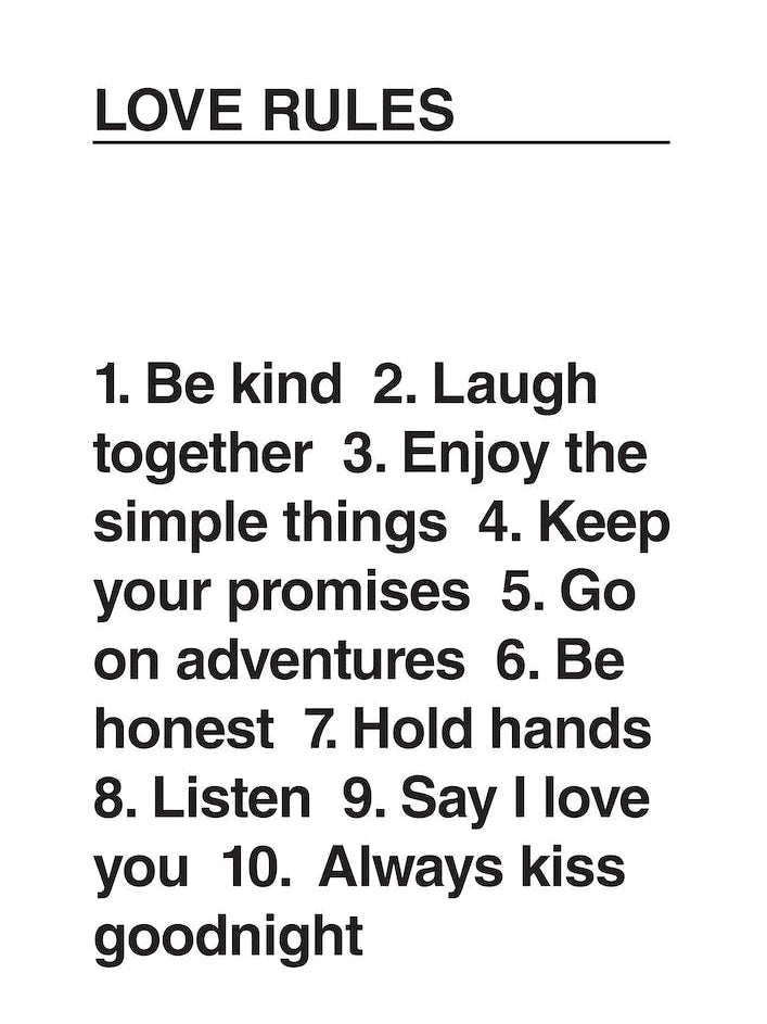Love Rules