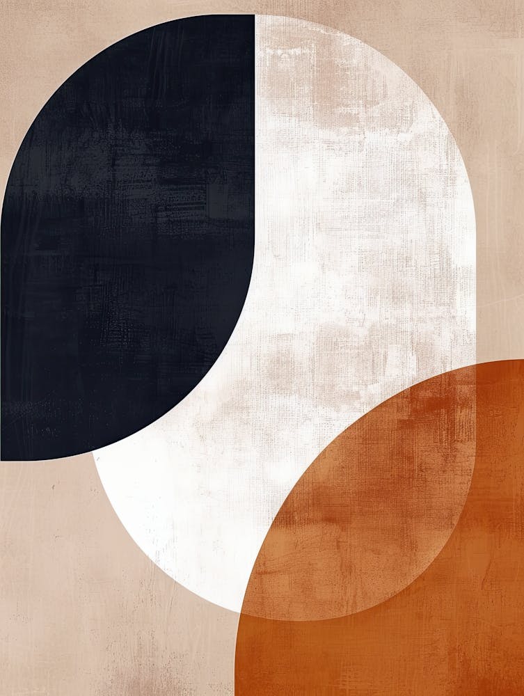 Asymmetric Chords Bauhaus Minimalist