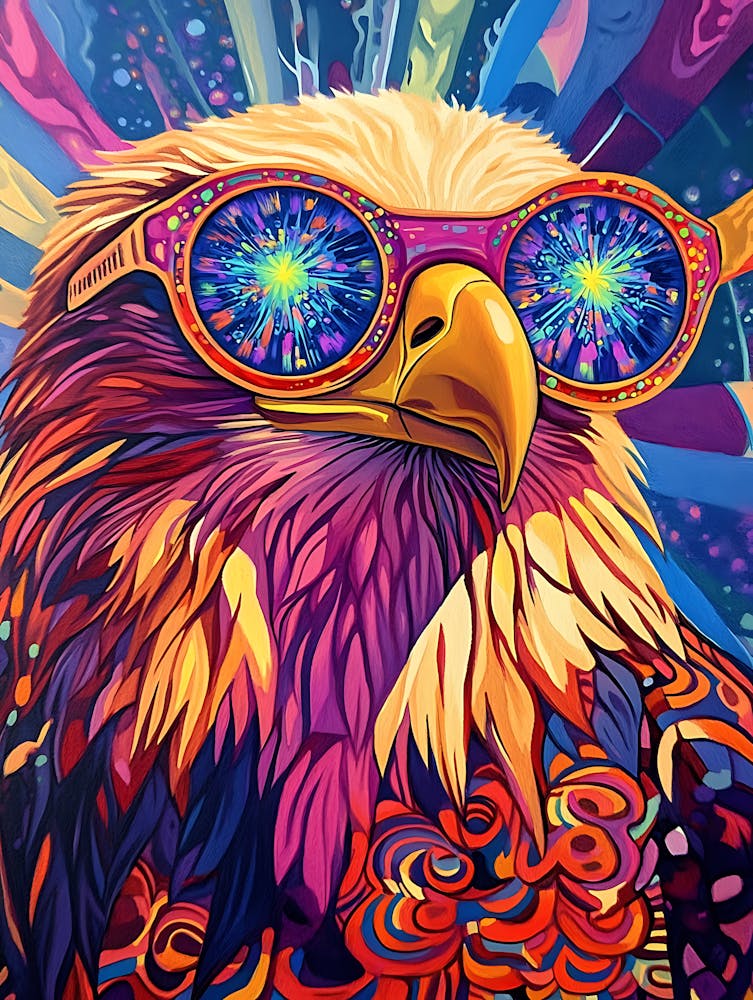 Eagle With Sunglasses 6