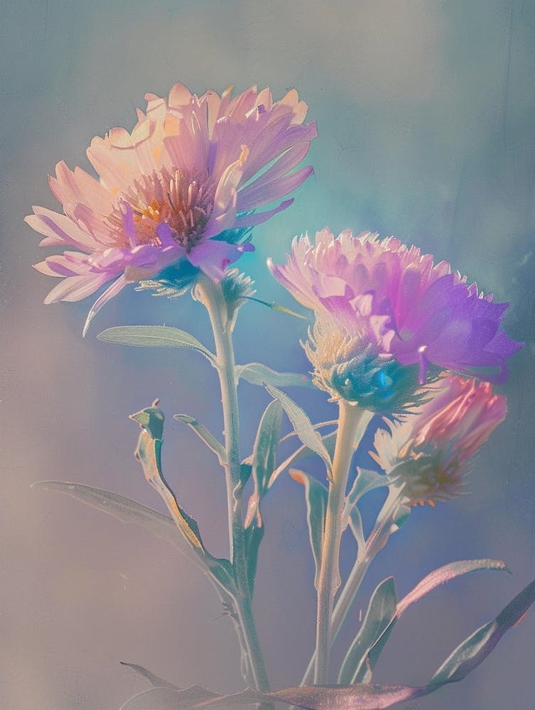 Iridescent Flower Asters 5