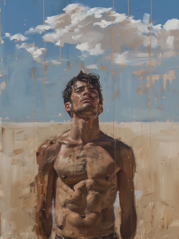 Man In Desert - S 1