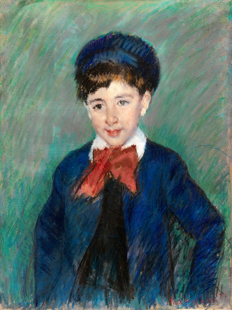 Portrait Of Charles Dikran Kelekian, Age Eight (1908), Mary Cassatt
