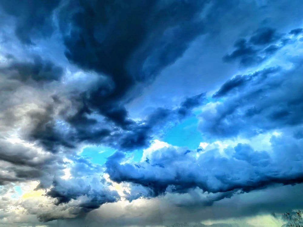 Storm Clouds As Art In Washington DC