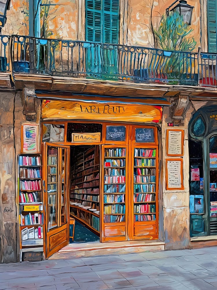 Barcelona Book Nook Bookshop 2