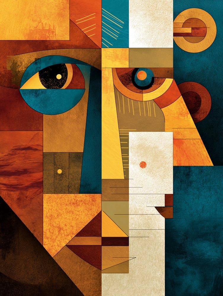 Modern African Abstract 1