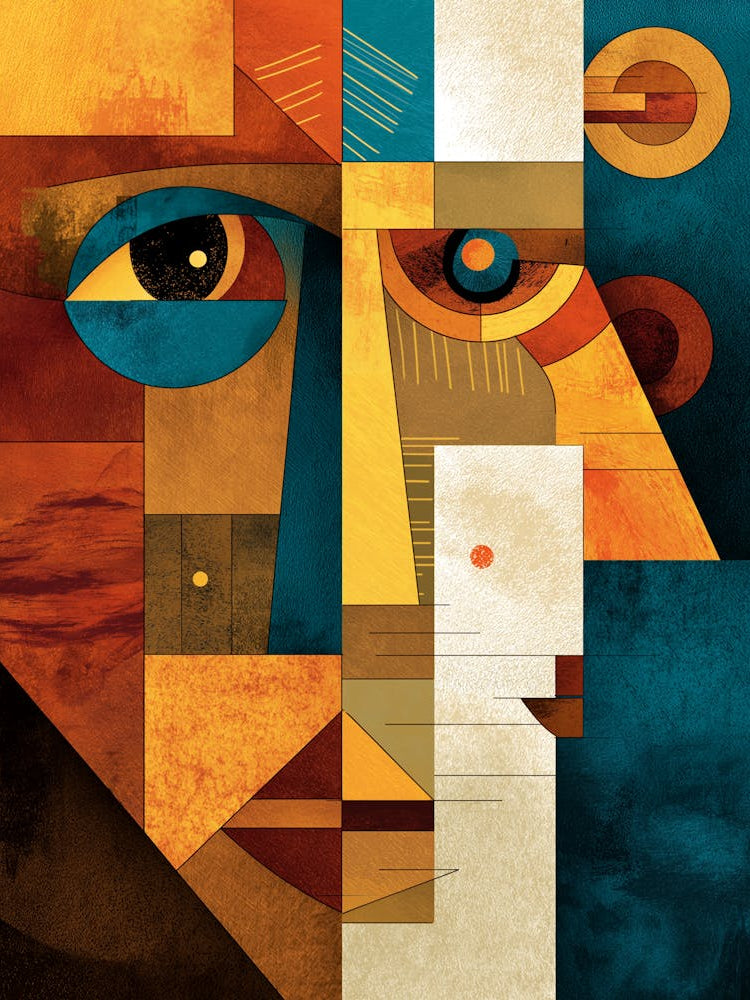 Modern African Abstract 1