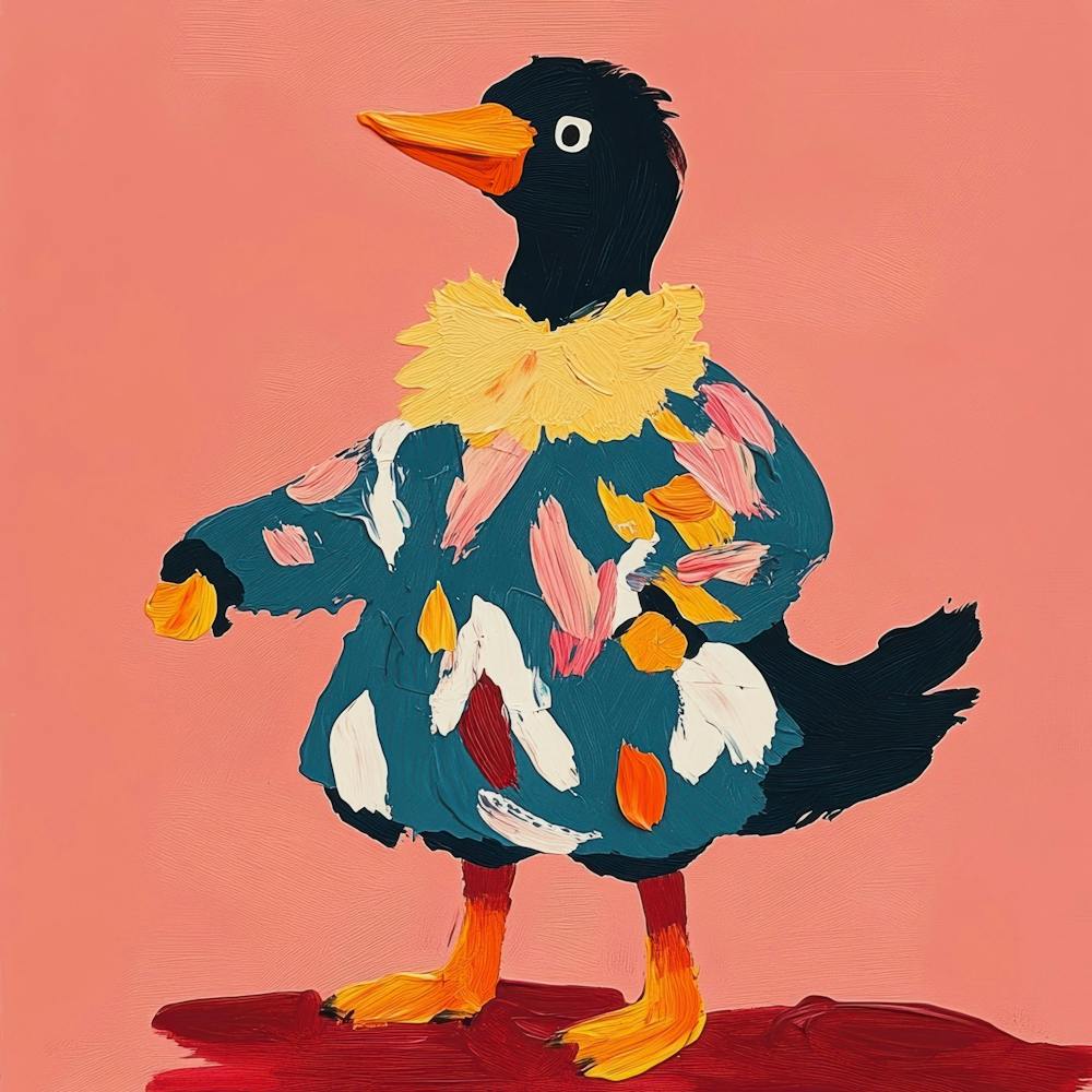 Duck In A Dress