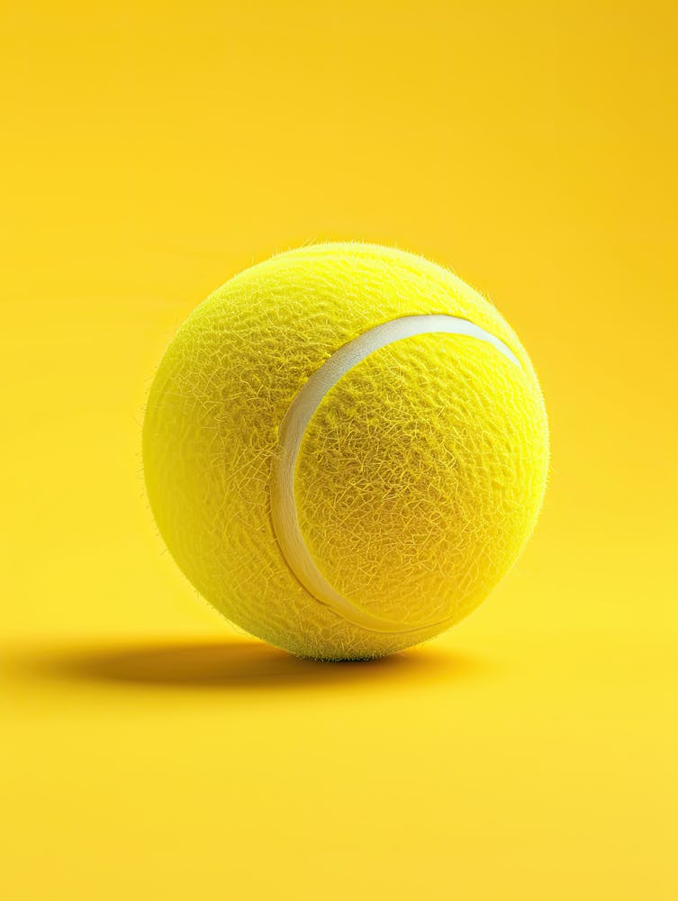 Stiller Aufprall Tennisball