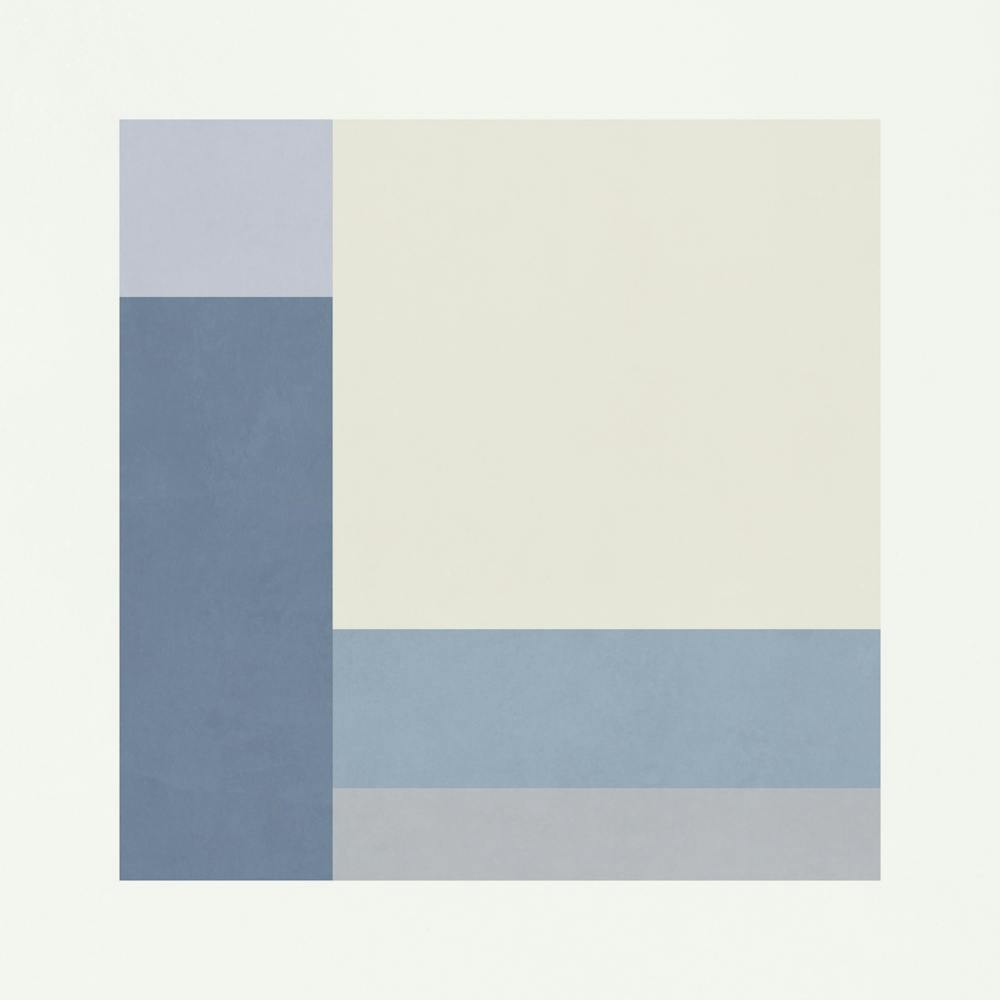 Minimalist Abstract Geometries - Blue 01