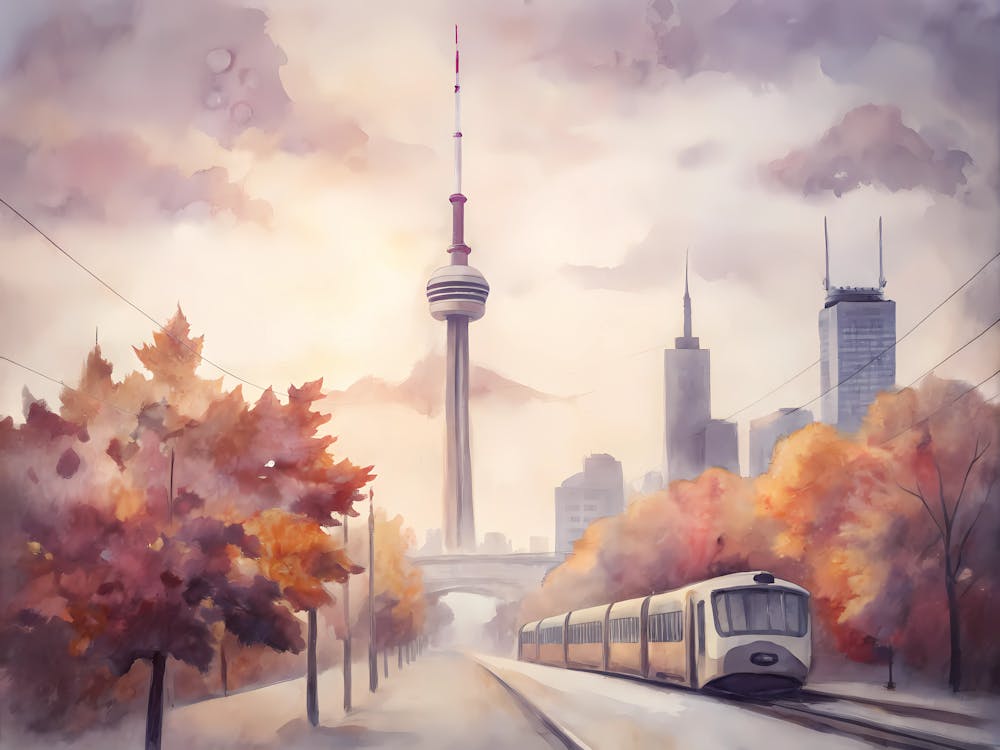 Toronto Canada A Vintage Style