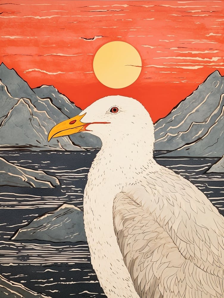 Illustration d'Oiseau - Albatros 1
