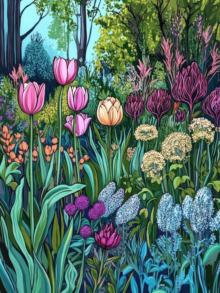 Tulips In The Garden 29