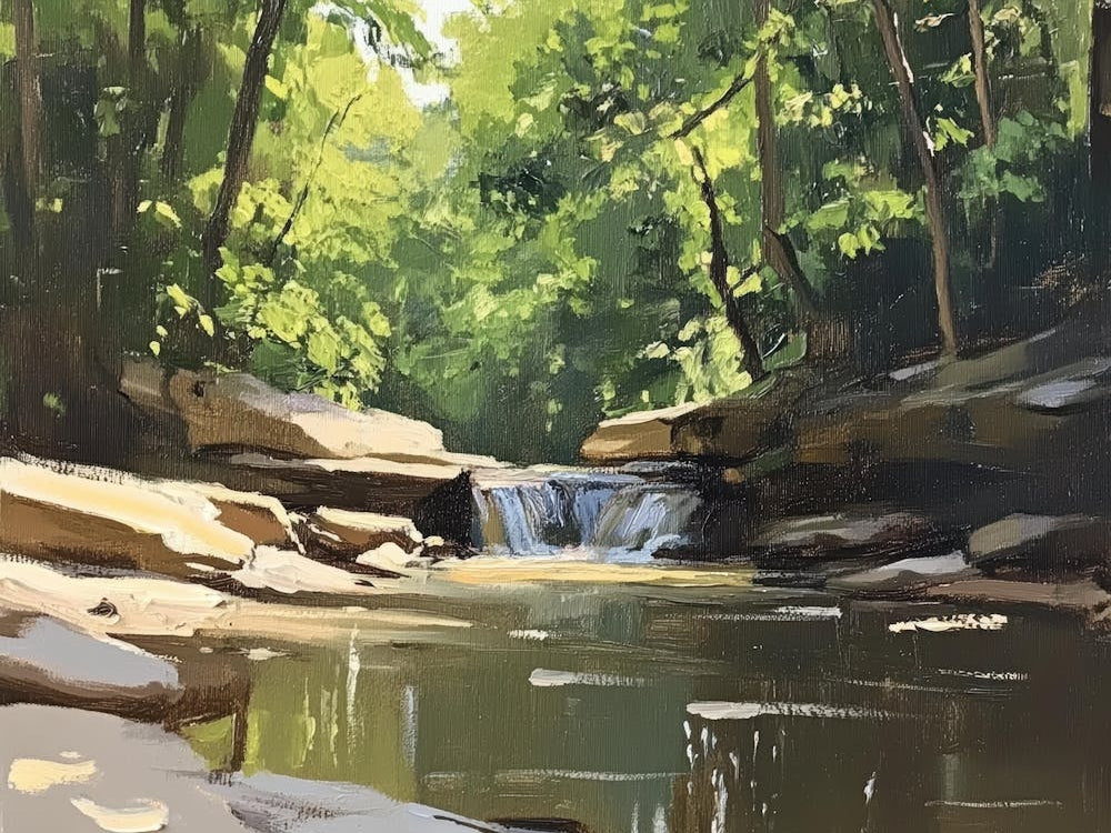 Creek In The Woods 1