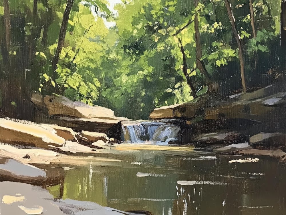 Creek In The Woods 1