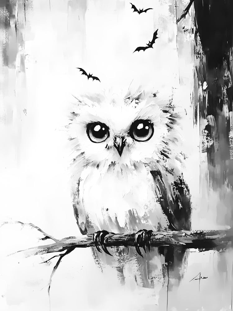 Owl Painting 1