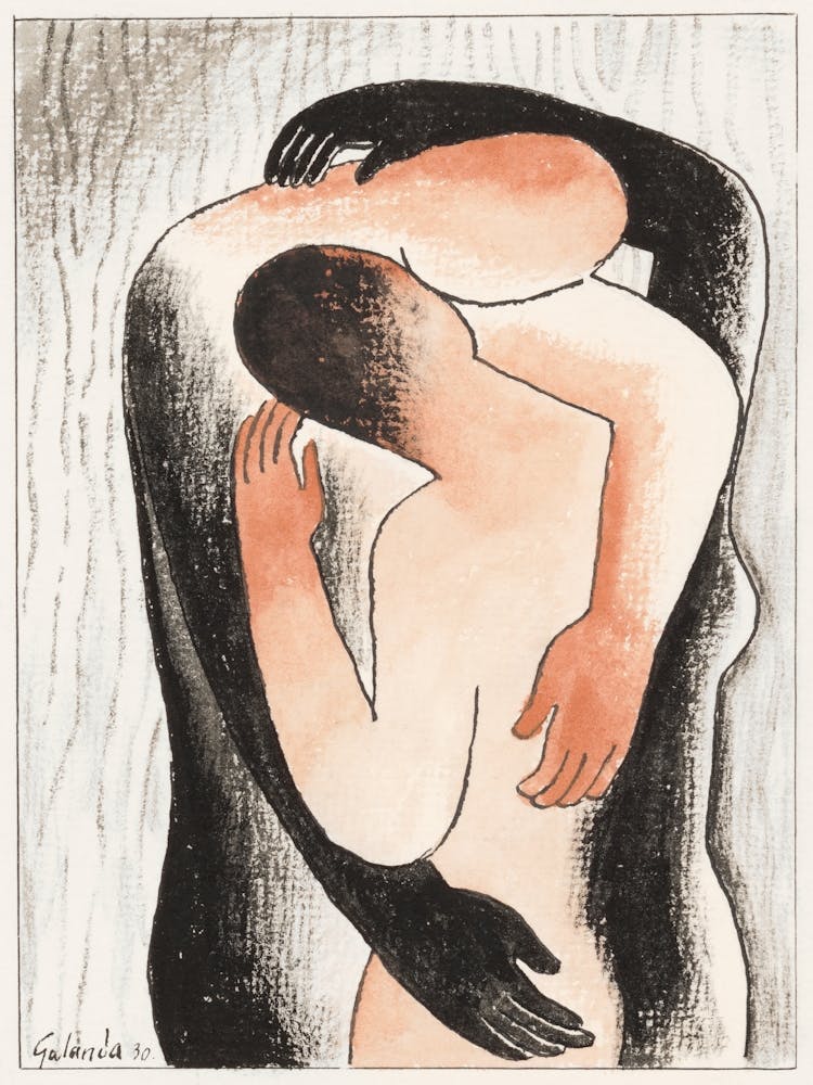 Embrace (1930), Mikuláš Galanda