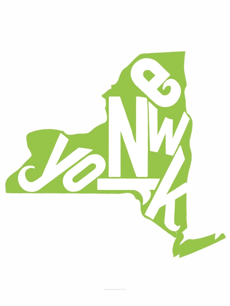 New York State Typography