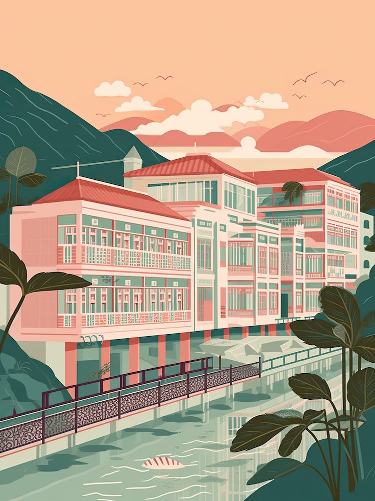 Hong Kong Travel Illustration 4