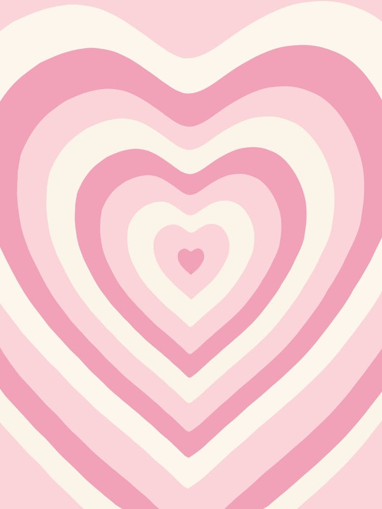 Pink Heart Wallpaper