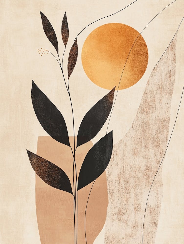 Abstract Ii Impression sur Toile 48