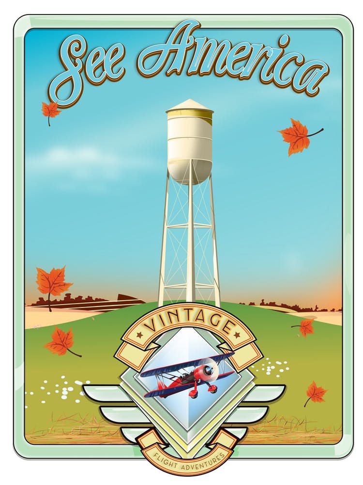 See America Vintage Water Tower travel