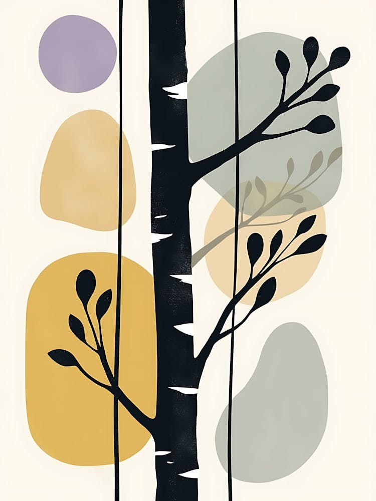 Earthy Botanical Bamboo for a Cozy Space