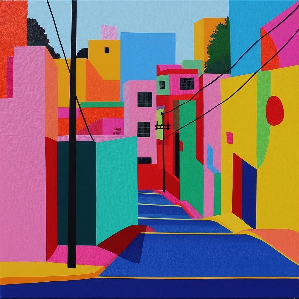 Abstract Travel Collection Mexico City Mexico 1