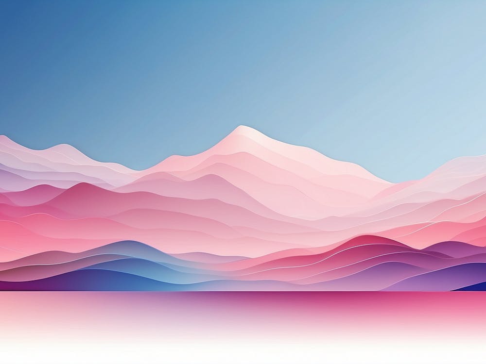 Abstract Mountains 2