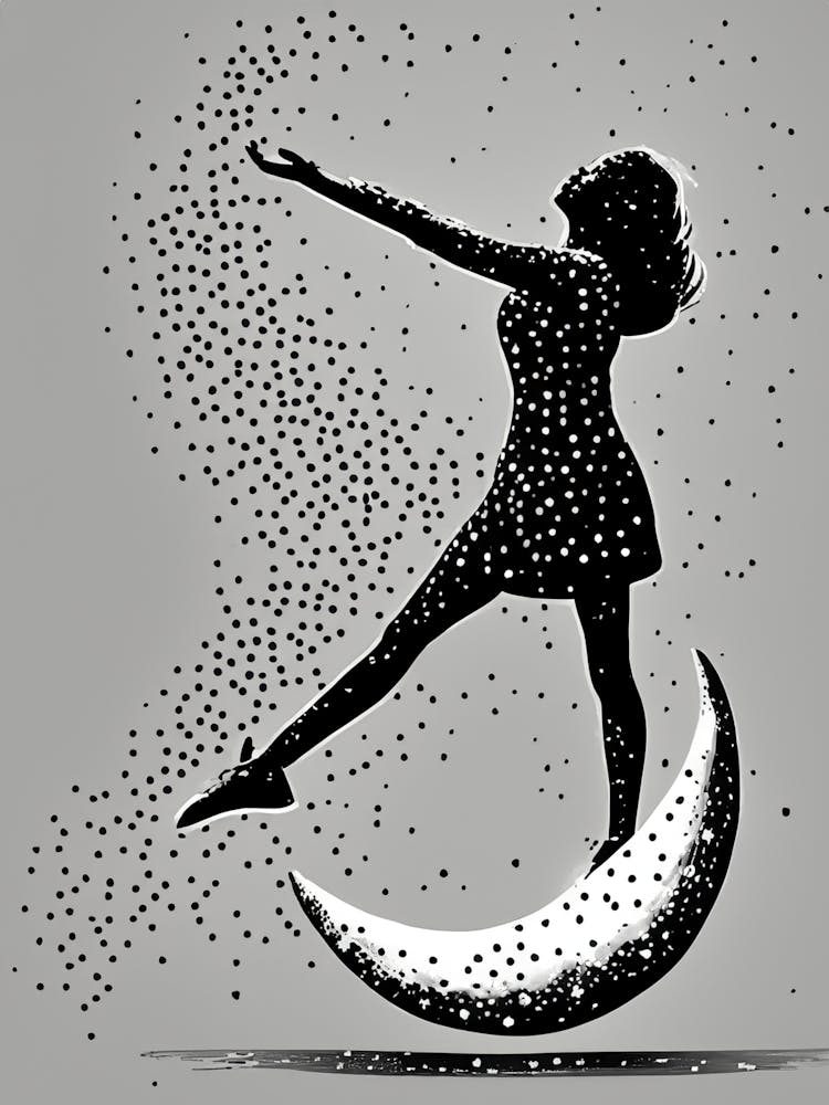 Dancing with the Stars on a Crescent Moon