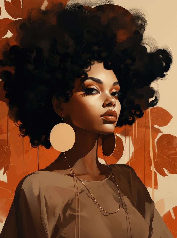 Afro Girl 10