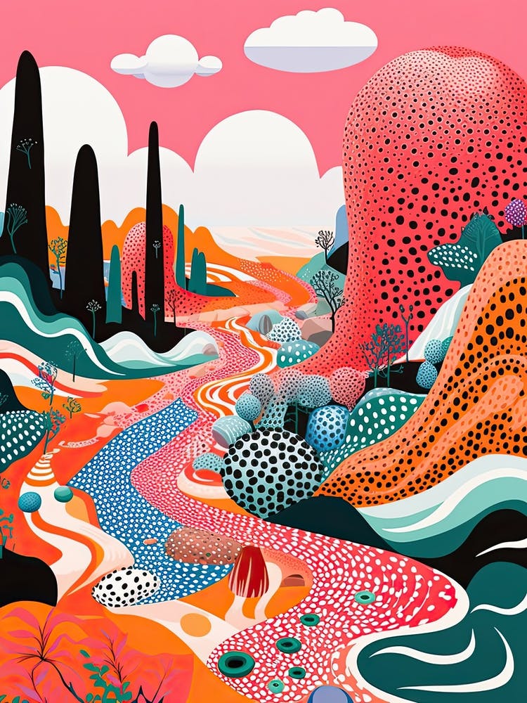 Los Angeles, Illustration In The Style Of Pop Art 3