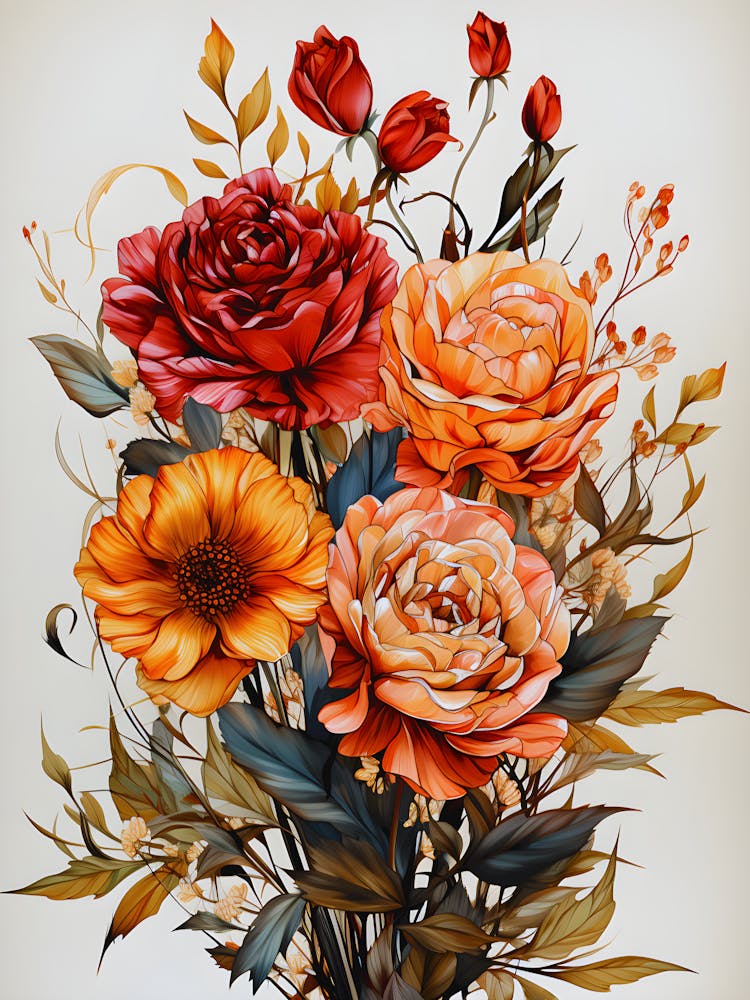 Enchanted Garden Whimsical Floral Fantasy