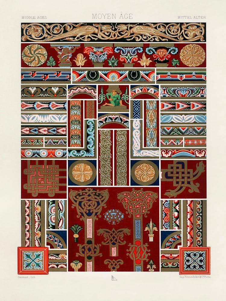 Middle Ages Pattern, Albert Racine (11)
