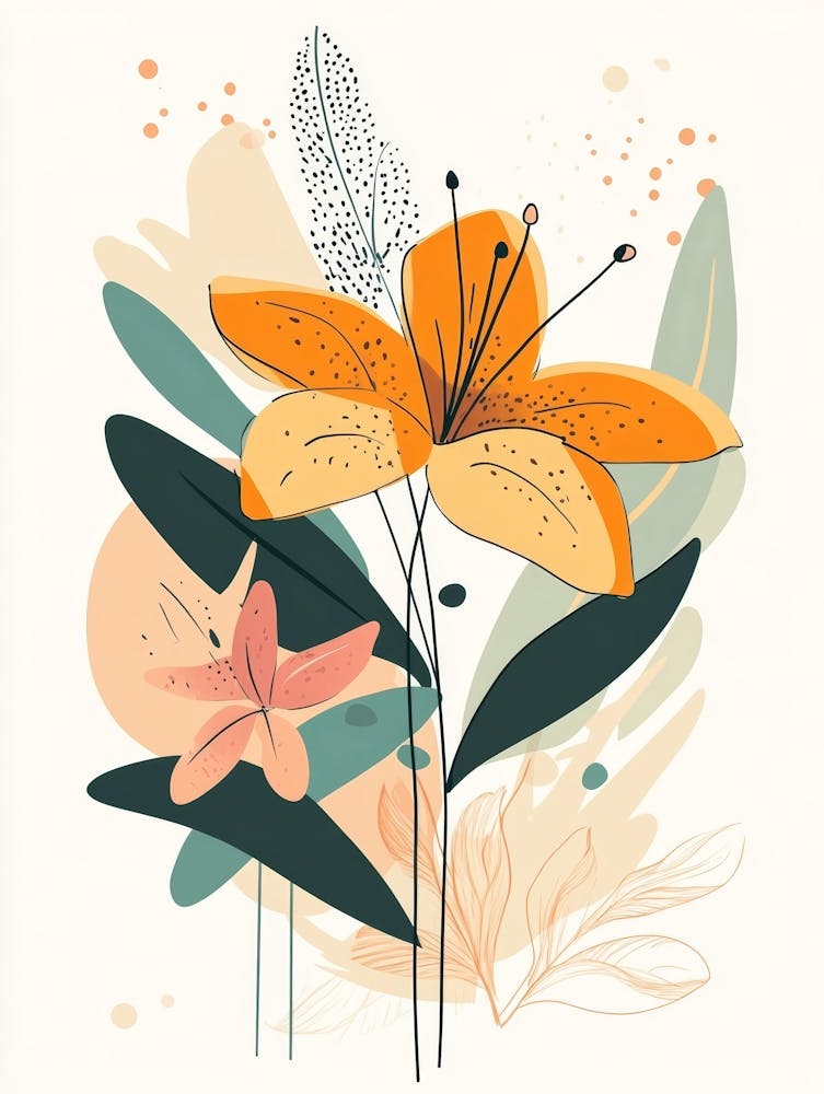 Abstract Lily 1