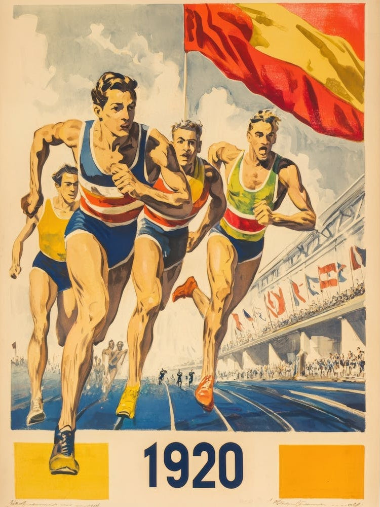 Aihrgdesign A Vintage Sports Poster For The 1920 Antwerp Olym A61c128a Abb7 4a29 Bba0 8afc4a912a83 0