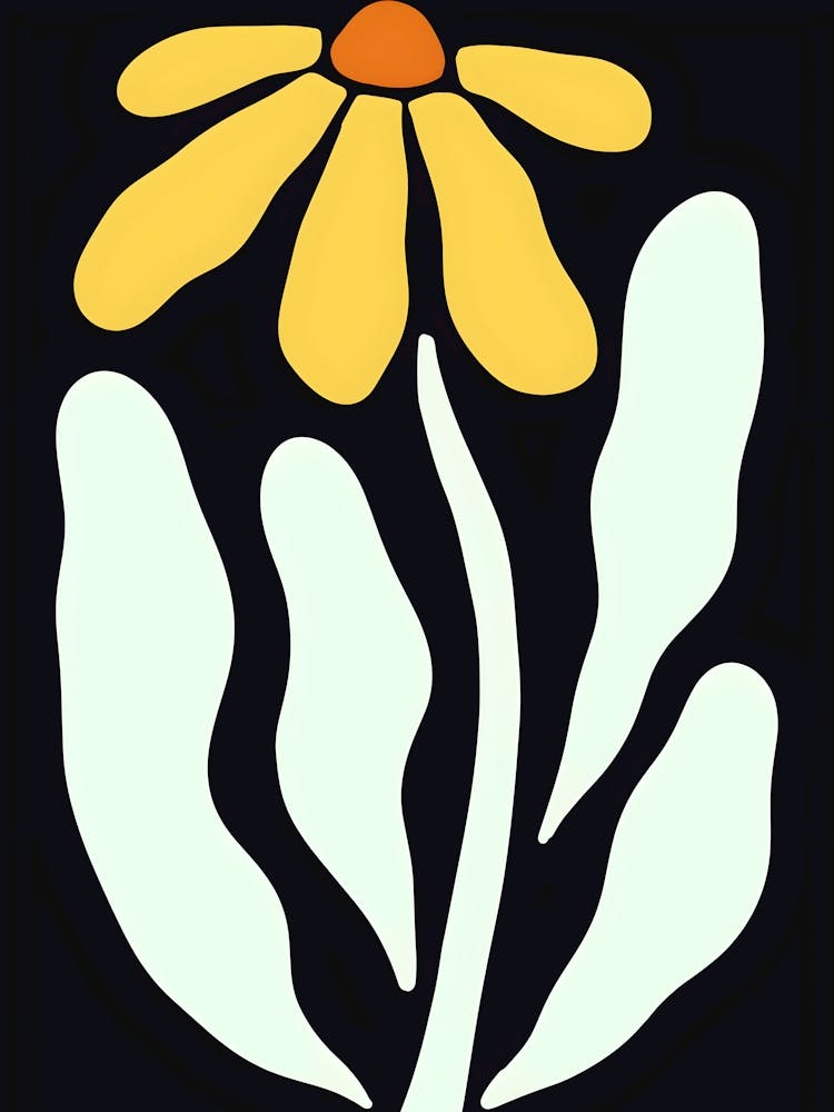 Henri Matisse Yellow Daisy