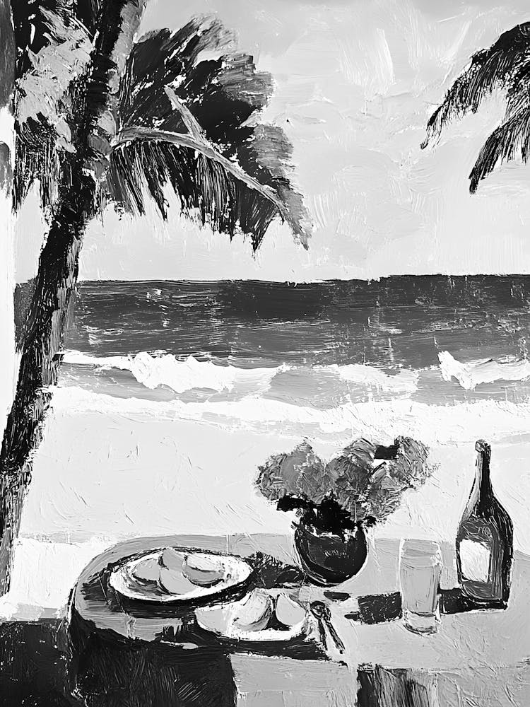 Table At The Beach