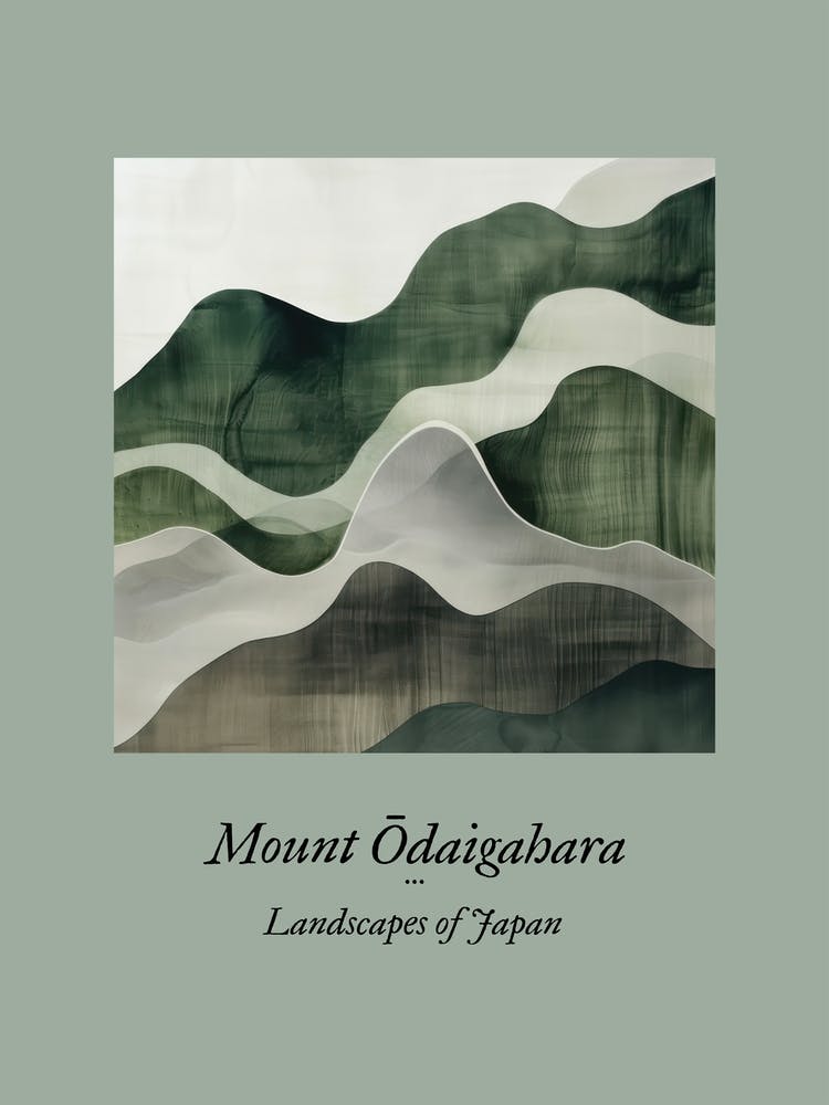 Landscapes Of Japan Mount Odaigahara 5