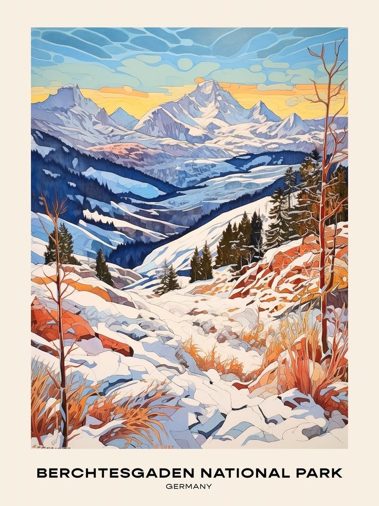 Berchtesgaden National Park Germany 10 Poster
