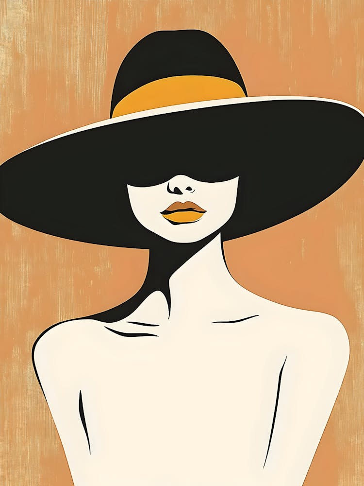 Woman In A Hat 8