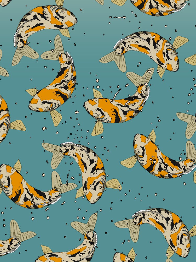 Koi Fish Pattern