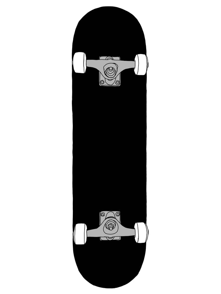 Black Skateboard