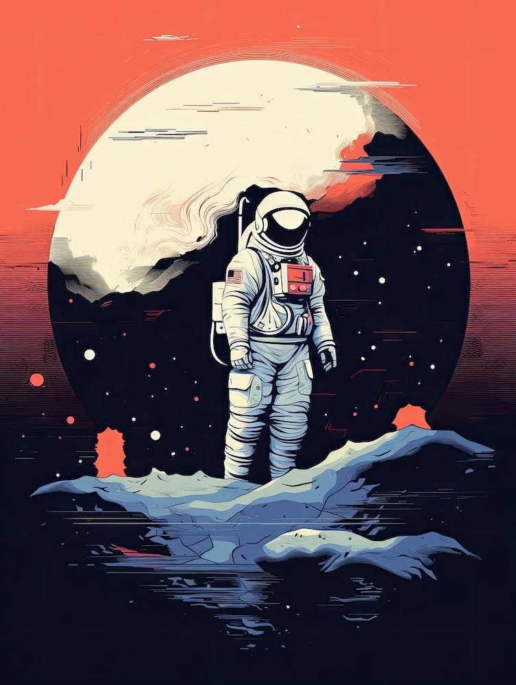 Beyond the Horizon: Astronaut's Expedition