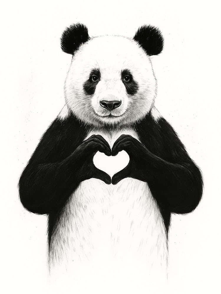 All You Need Is Love Panda Bear