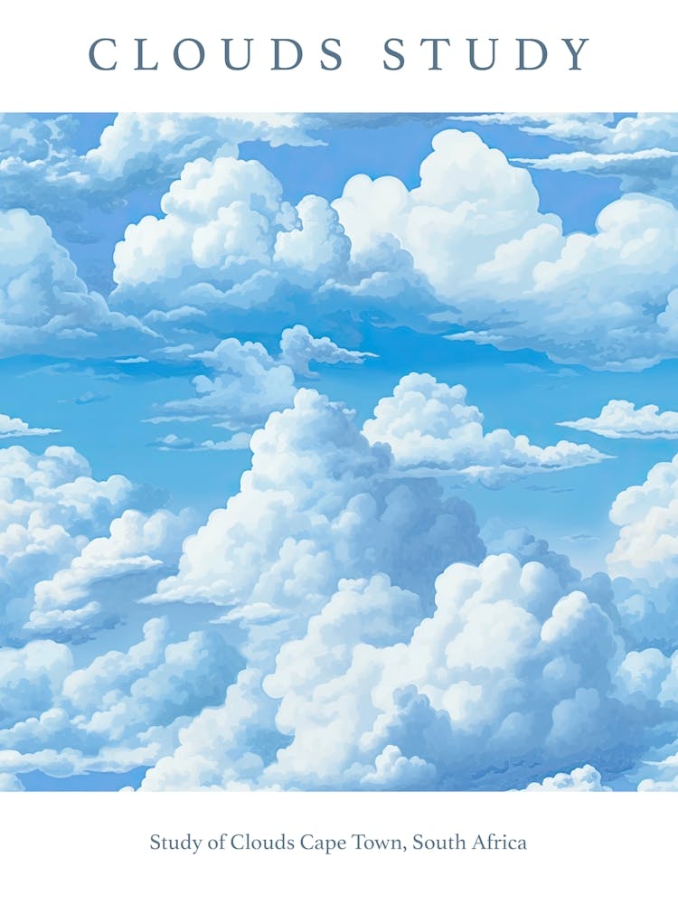 Study Of Clouds Cape Town, South Africa 2