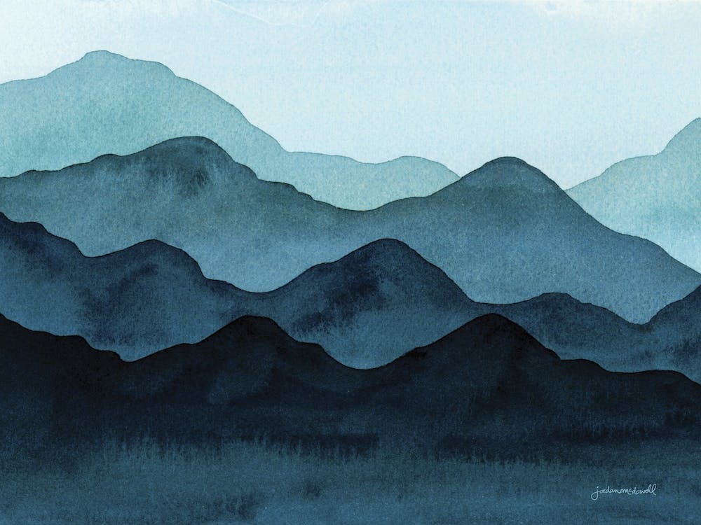 Blue Ridge Mountains Landscape
