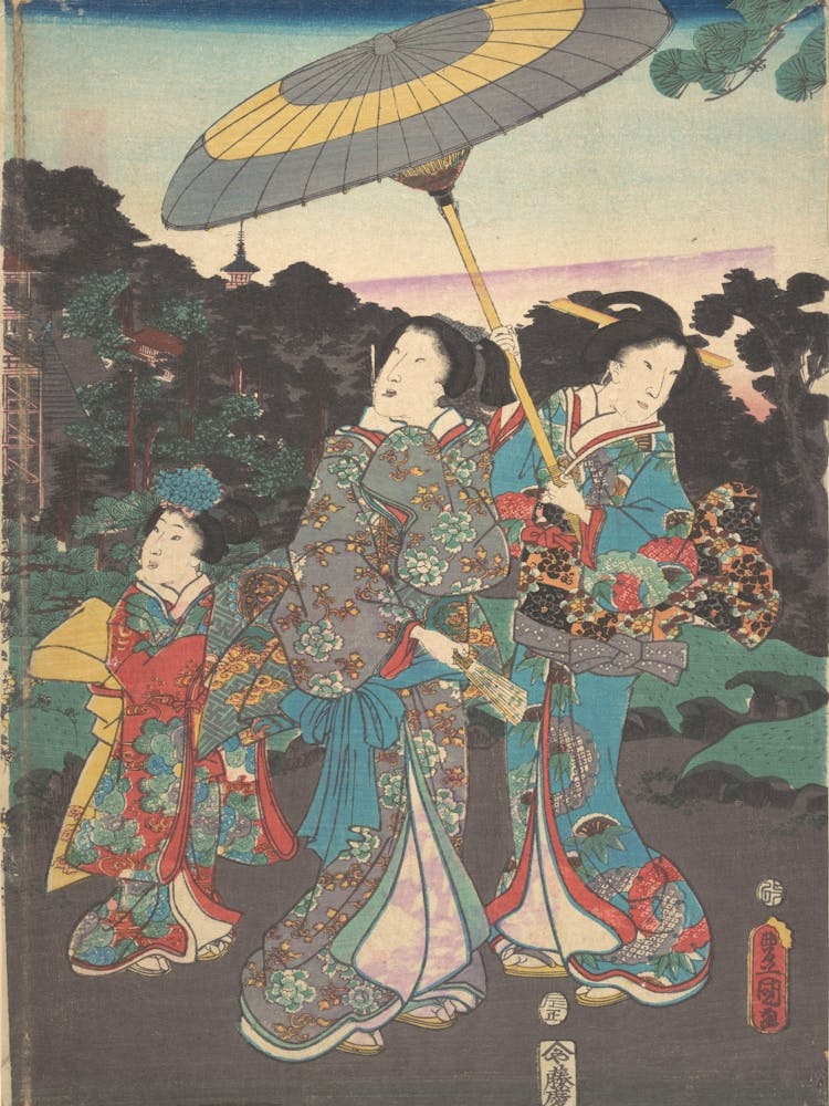 Print By Utagawa Kunisada     