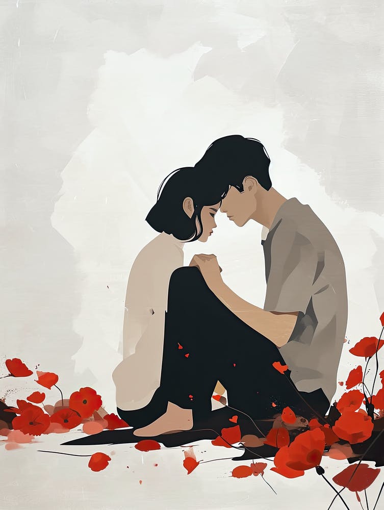 Red and White Love,Valentine's Day